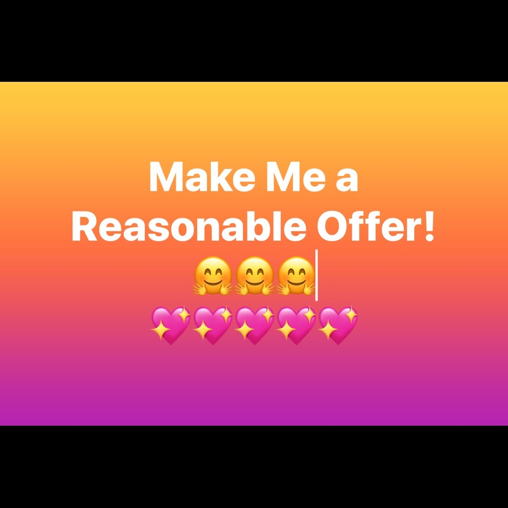 Make me a REASONABLE offer 🤗🤎
